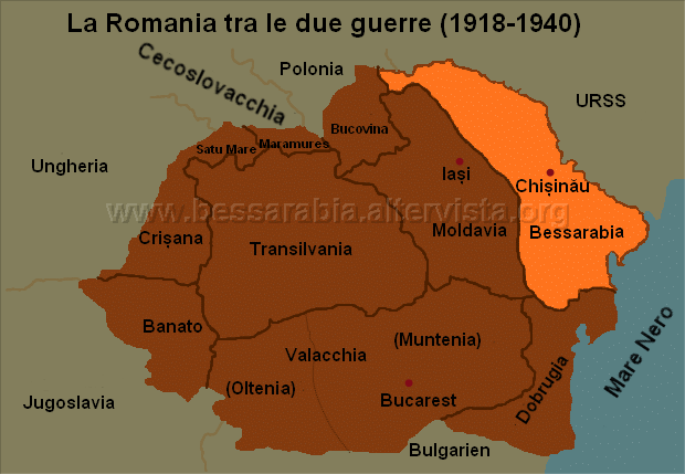 la Romania tra le due guerre