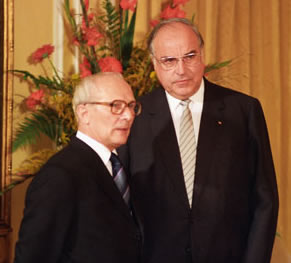 Honecker e Kohl