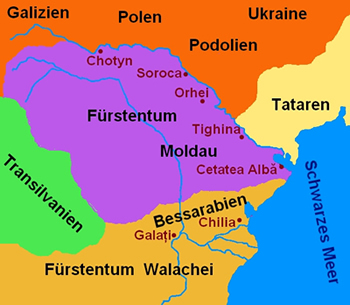 il Principato di Moldavia (1359 -1418)