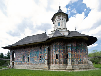 il monastero Voroneţ nella Bukovina meridionale