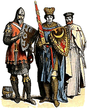 cavalieri e principe del 13° secolo