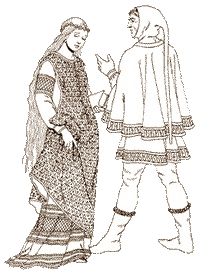 abbigliamento medioevale
