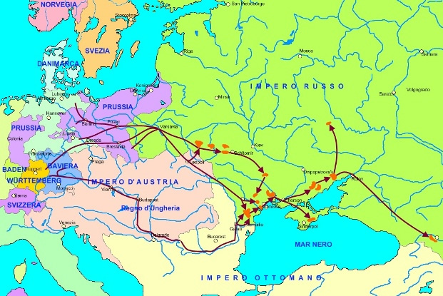 flusso immigratorio dei tedeschi del mar nero e dei tedeschi di bessarabia (1804-1824)