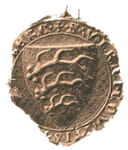 Siegel Graf Ulrich I. von Wirtemberg 1259